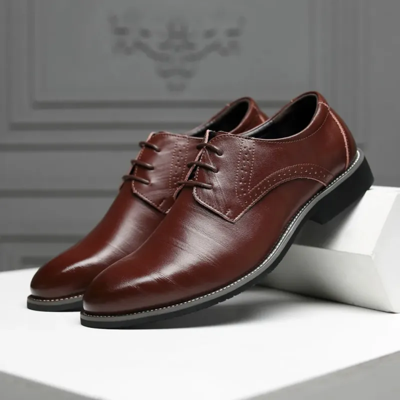 Men's Roma Wingtip Dress Shoes made by Northstyle Fashion