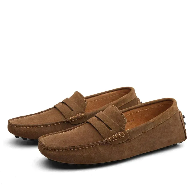 Benjamin - Men's Leather Slip On Loafers for Everyday Wear made by Northstyle Fashion