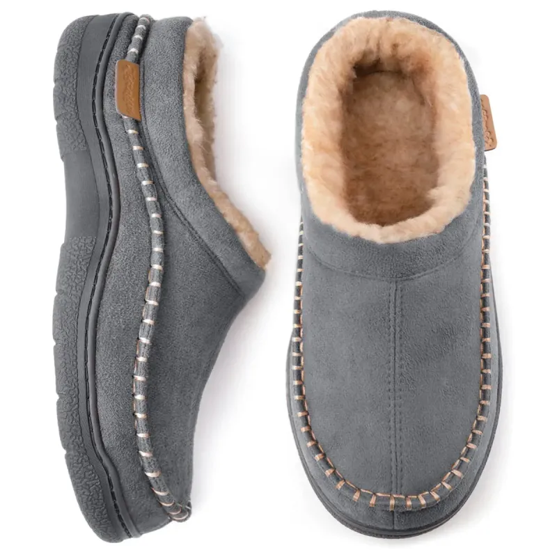 Women's Lined Winter Slippers with Non-Slip Sole made by Northstyle Fashion