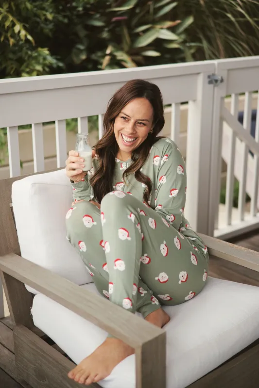 Ladies Henley Jogger Set - SANTA made by Bambi and Birdie