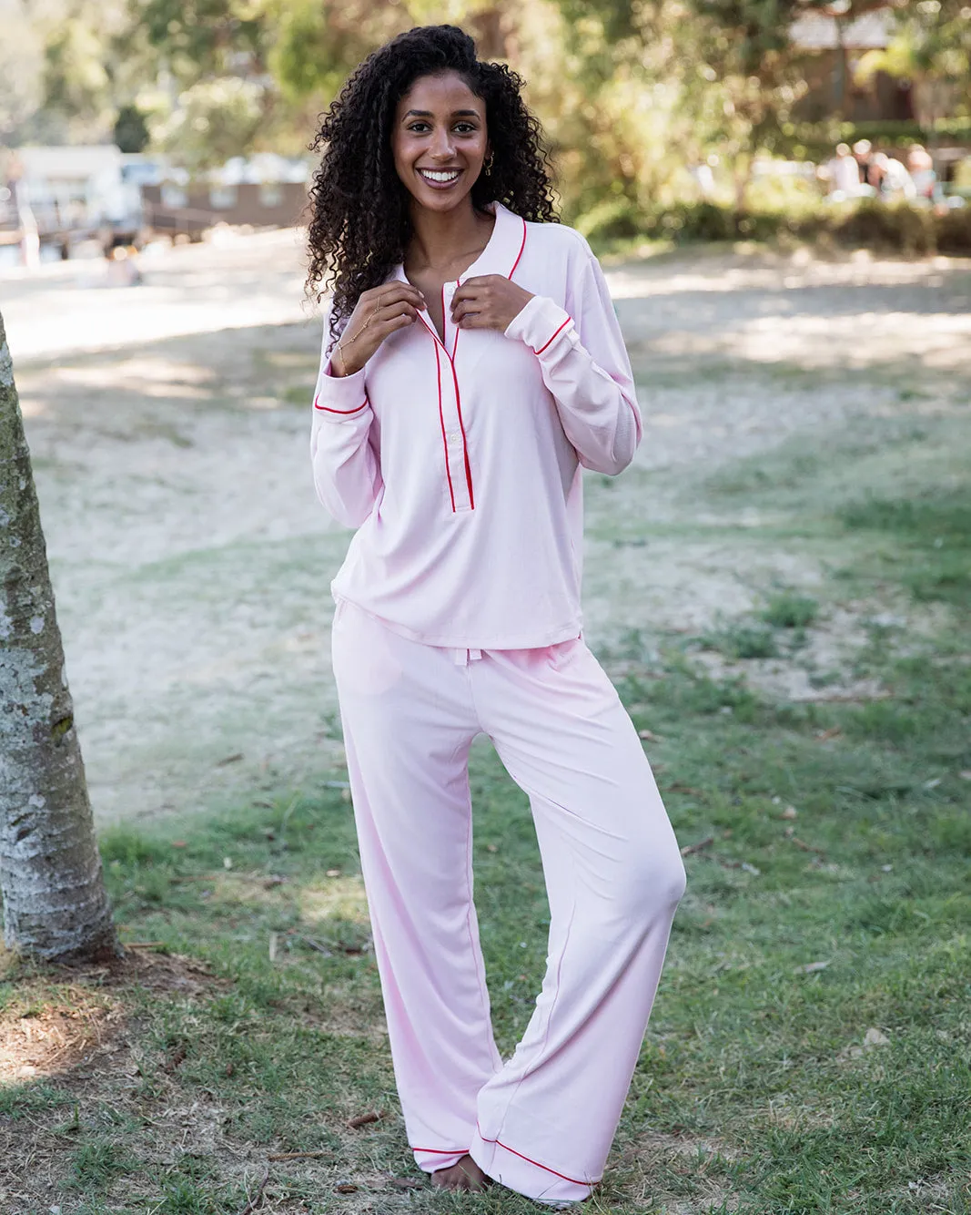 Ladies Polo Set - Pink sold by Bambi and Birdie