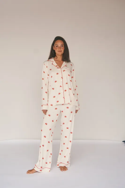 Ladies Collared Set - CRAB made by Bambi and Birdie