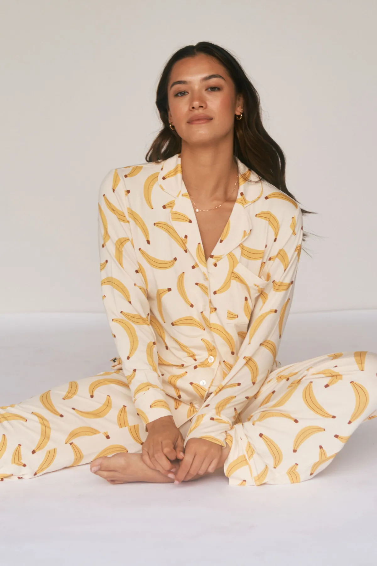 Ladies Collared Set - GO BANANAS sold by Bambi and Birdie product image thumbnail 3