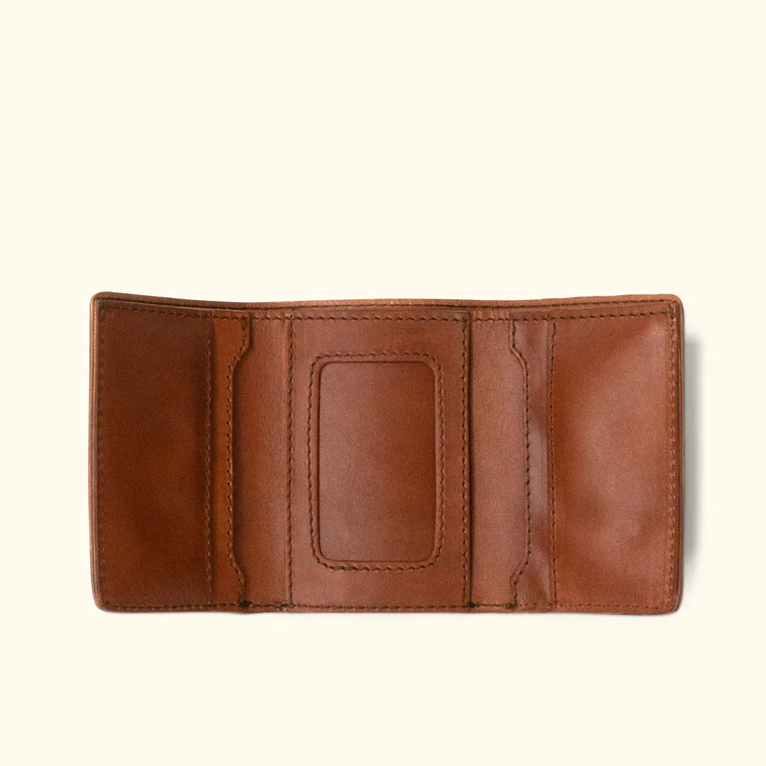 Roosevelt Leather Trifold Wallet | Autumn Brown sold by Buffalo Jackson product image thumbnail 3