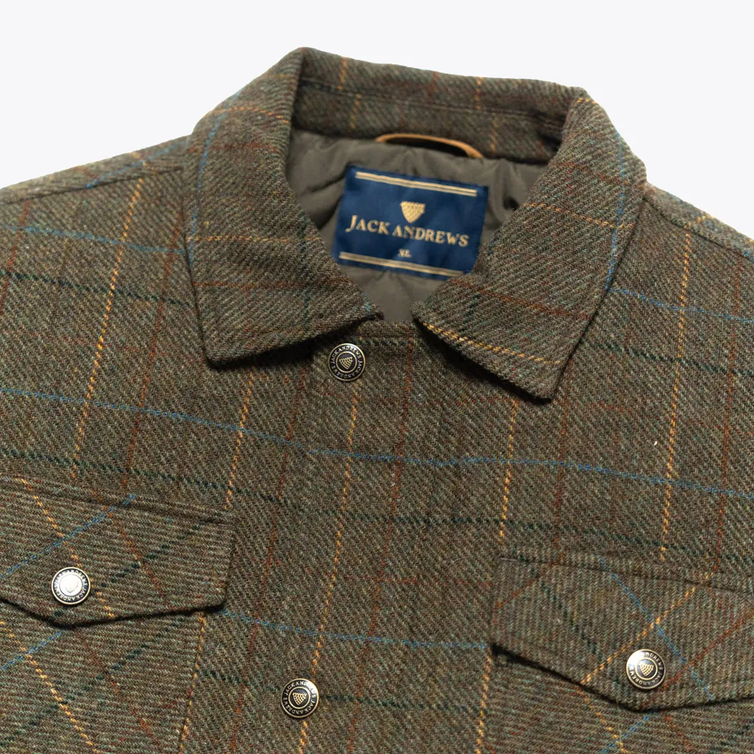 Aberdeen Wool Jacket | Fir Heather sold by Buffalo Jackson product image thumbnail 4