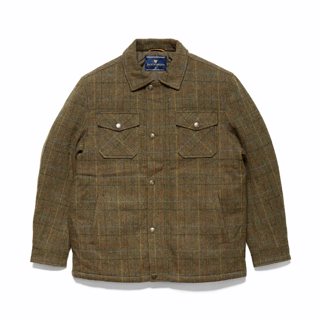 Aberdeen Wool Jacket | Fir Heather sold by Buffalo Jackson product image thumbnail 2
