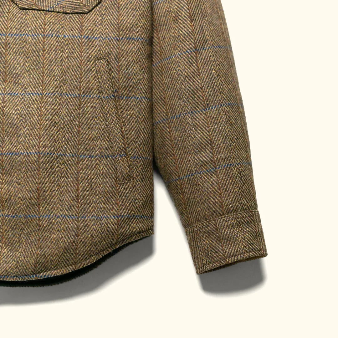 Aberdeen Wool Twill Shirt Jac | Mosswood sold by Buffalo Jackson product image thumbnail 4