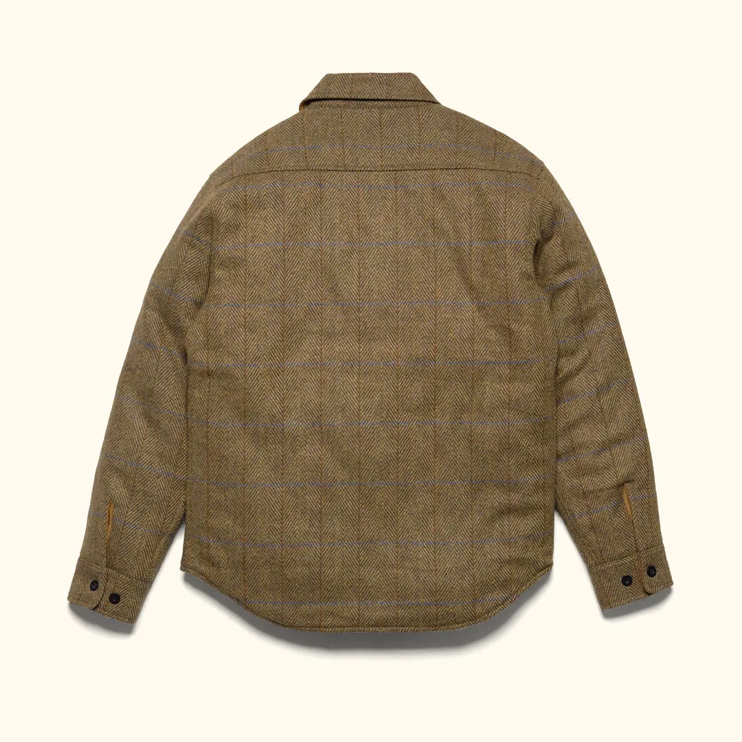 Aberdeen Wool Twill Shirt Jac | Mosswood sold by Buffalo Jackson product image thumbnail 2