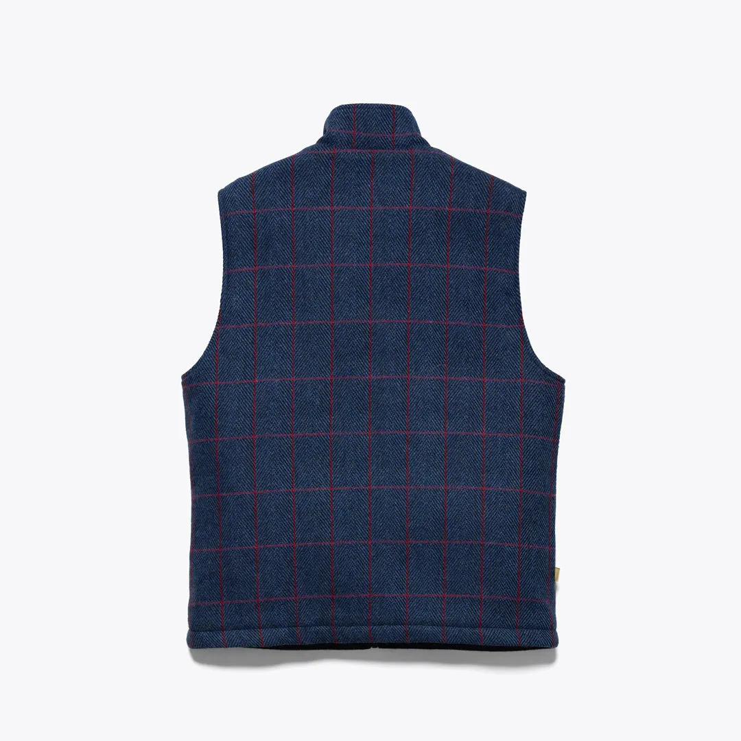 Ashton Wool Herringbone Vest | Clan Blue sold by Buffalo Jackson product image thumbnail 2