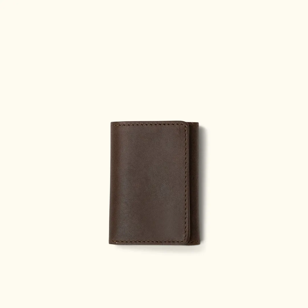 Roosevelt Leather Trifold Wallet | Dark Briar sold by Buffalo Jackson product image thumbnail 3