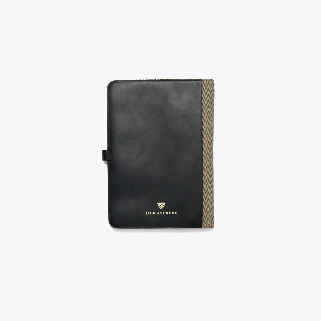 Limited Edition Jefferson Leather Travel Portfolio | Black sold by Buffalo Jackson product image thumbnail 3