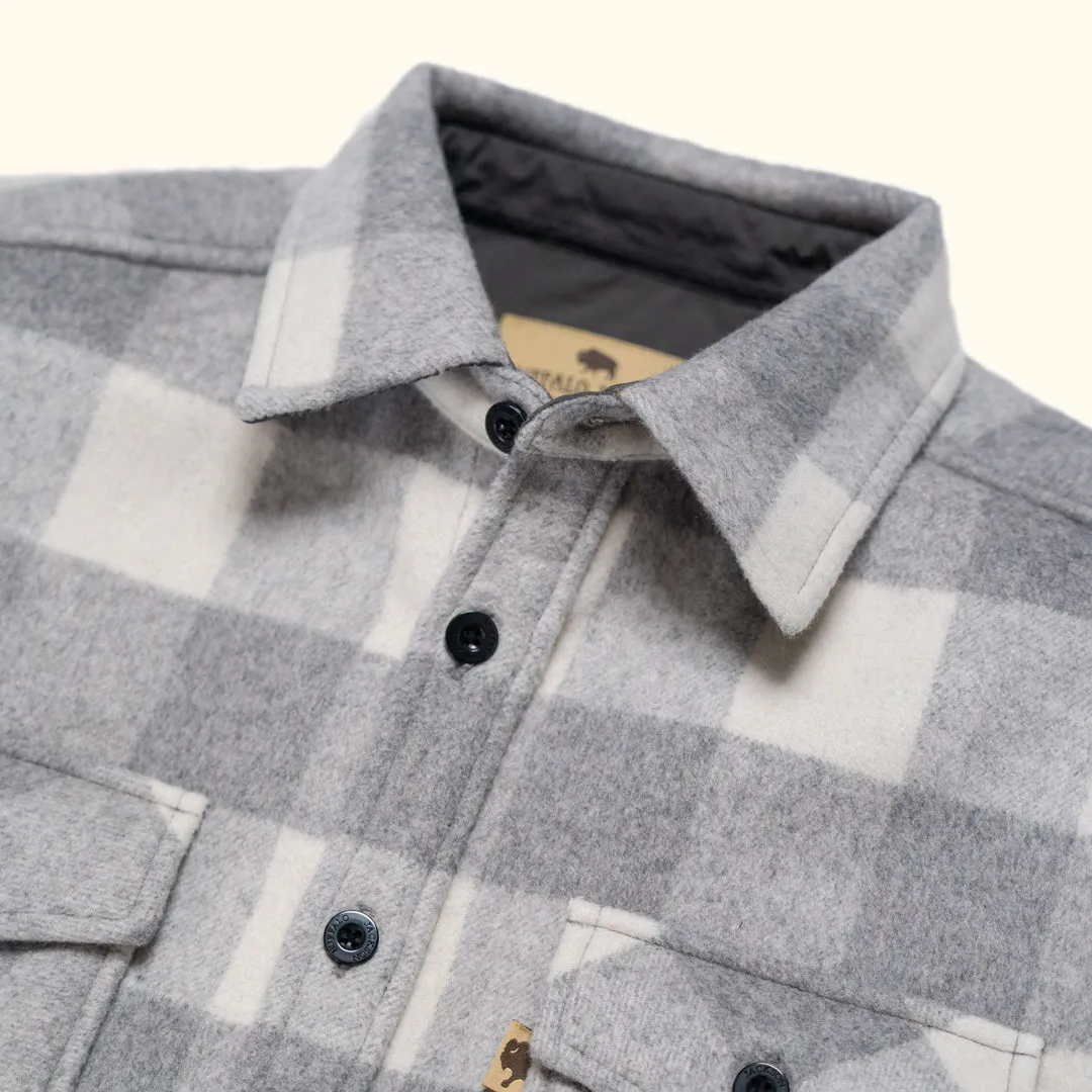 Yukon Wool Shirt Jac | Greybull Plaid sold by Buffalo Jackson product image thumbnail 5
