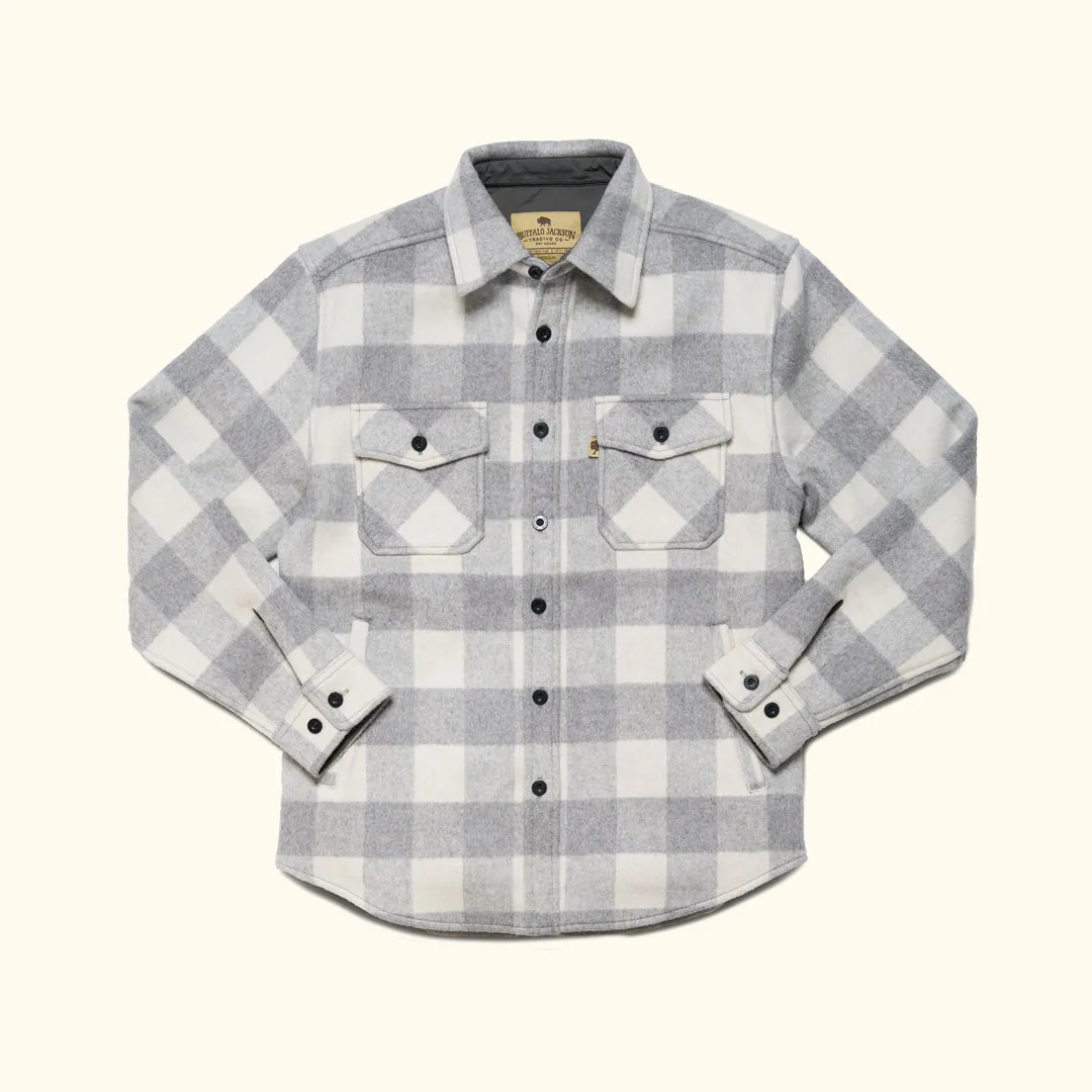 Yukon Wool Shirt Jac | Greybull Plaid sold by Buffalo Jackson product image thumbnail 2