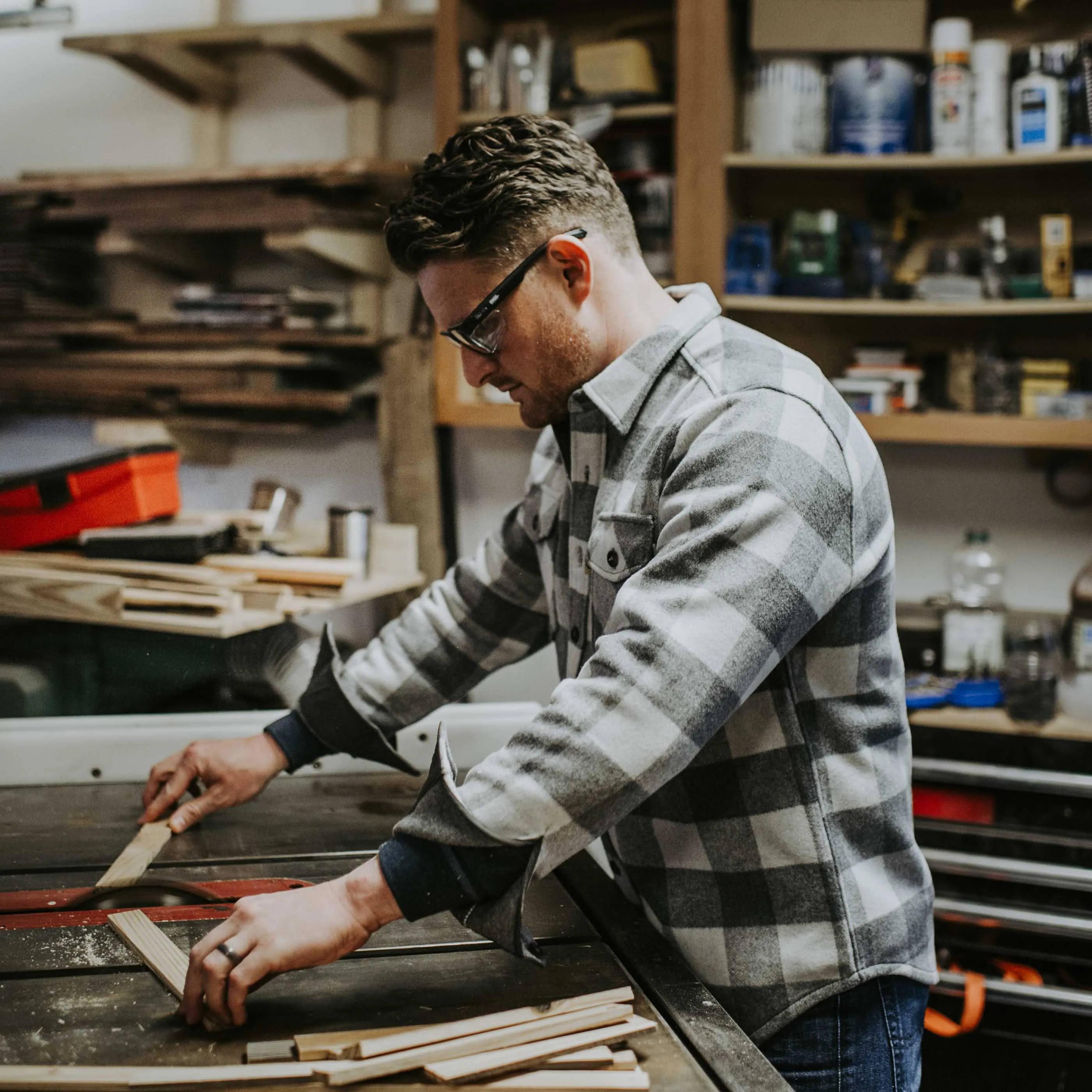 Yukon Wool Shirt Jac | Greybull Plaid sold by Buffalo Jackson product image thumbnail 3