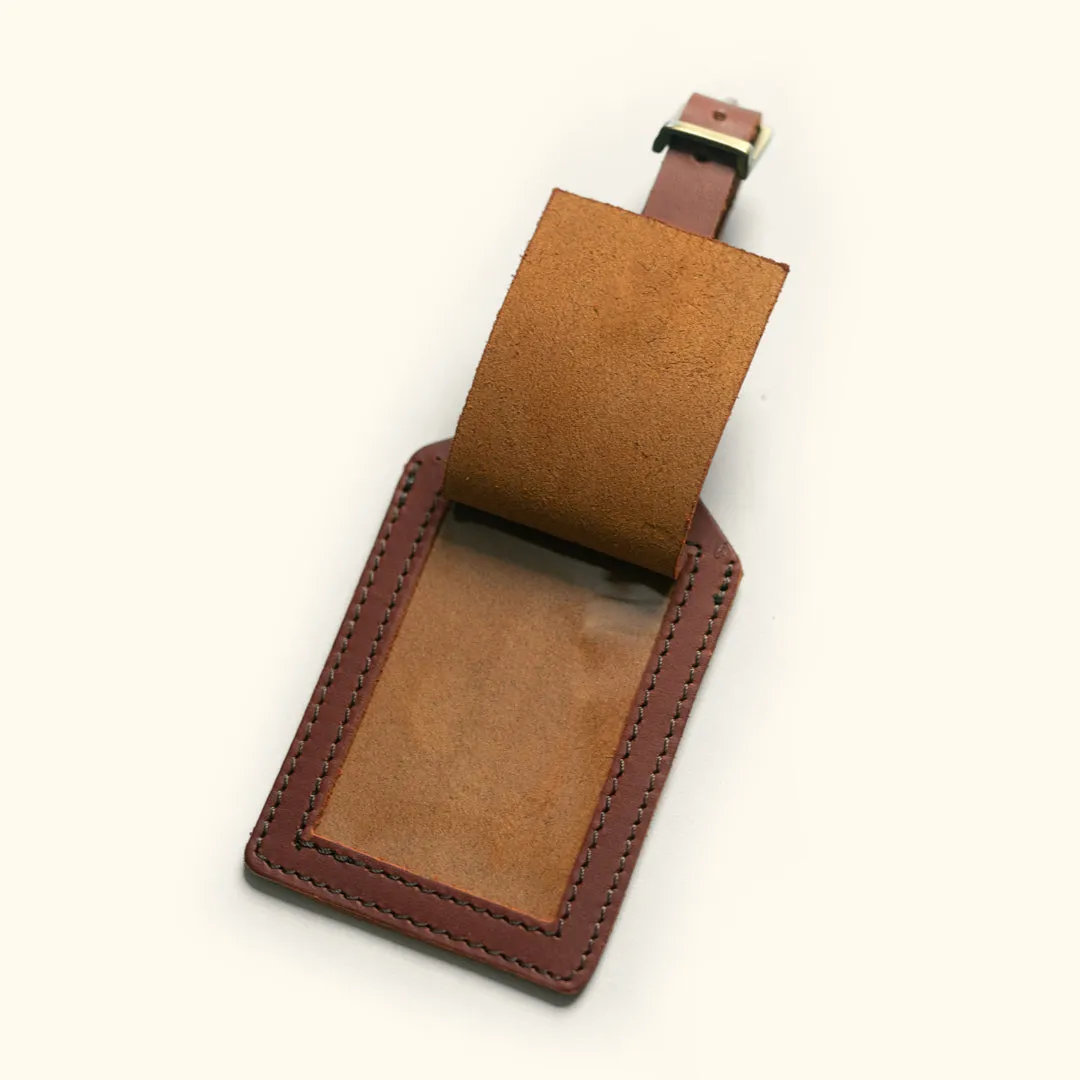 Roosevelt Luggage Tag | Amber Brown sold by Buffalo Jackson product image thumbnail 2