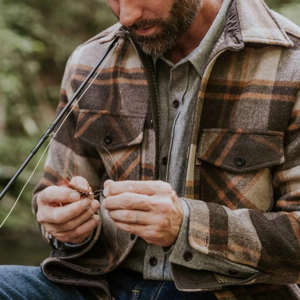 Yukon Wool Shirt Jac | Timber Valley Plaid sold by Buffalo Jackson product image thumbnail 3