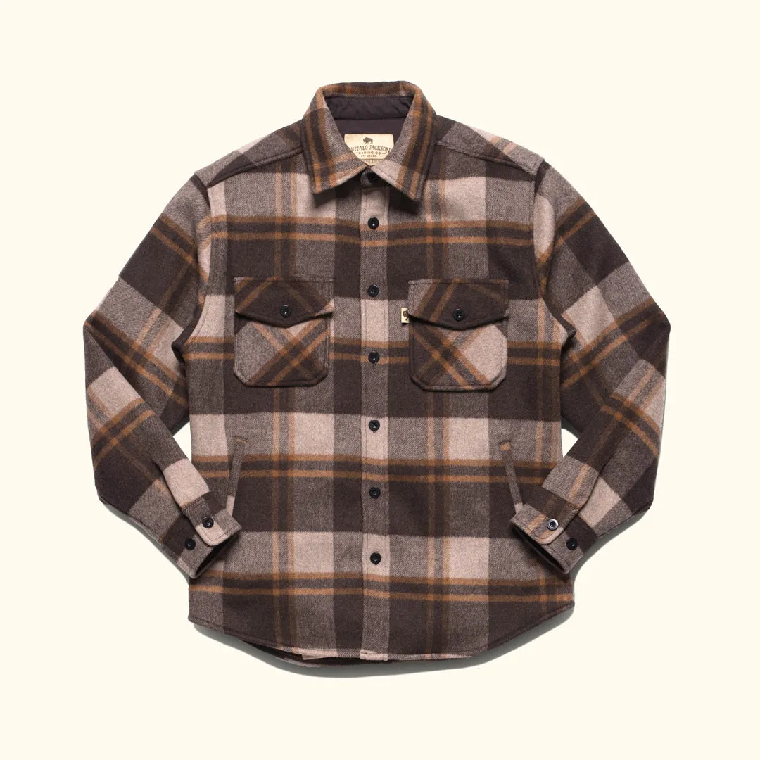 Yukon Wool Shirt Jac | Timber Valley Plaid sold by Buffalo Jackson