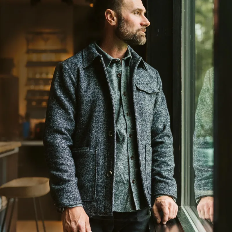 Wesley Wool Jacket | Gray sold by Buffalo Jackson