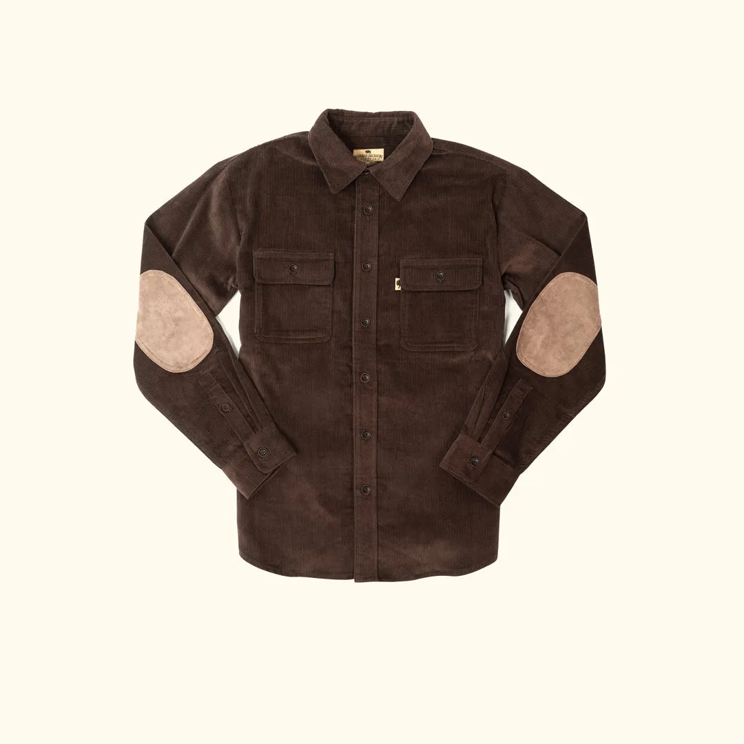 Bradford Corduroy Shirt Jac | Brown sold by Buffalo Jackson product image thumbnail 2