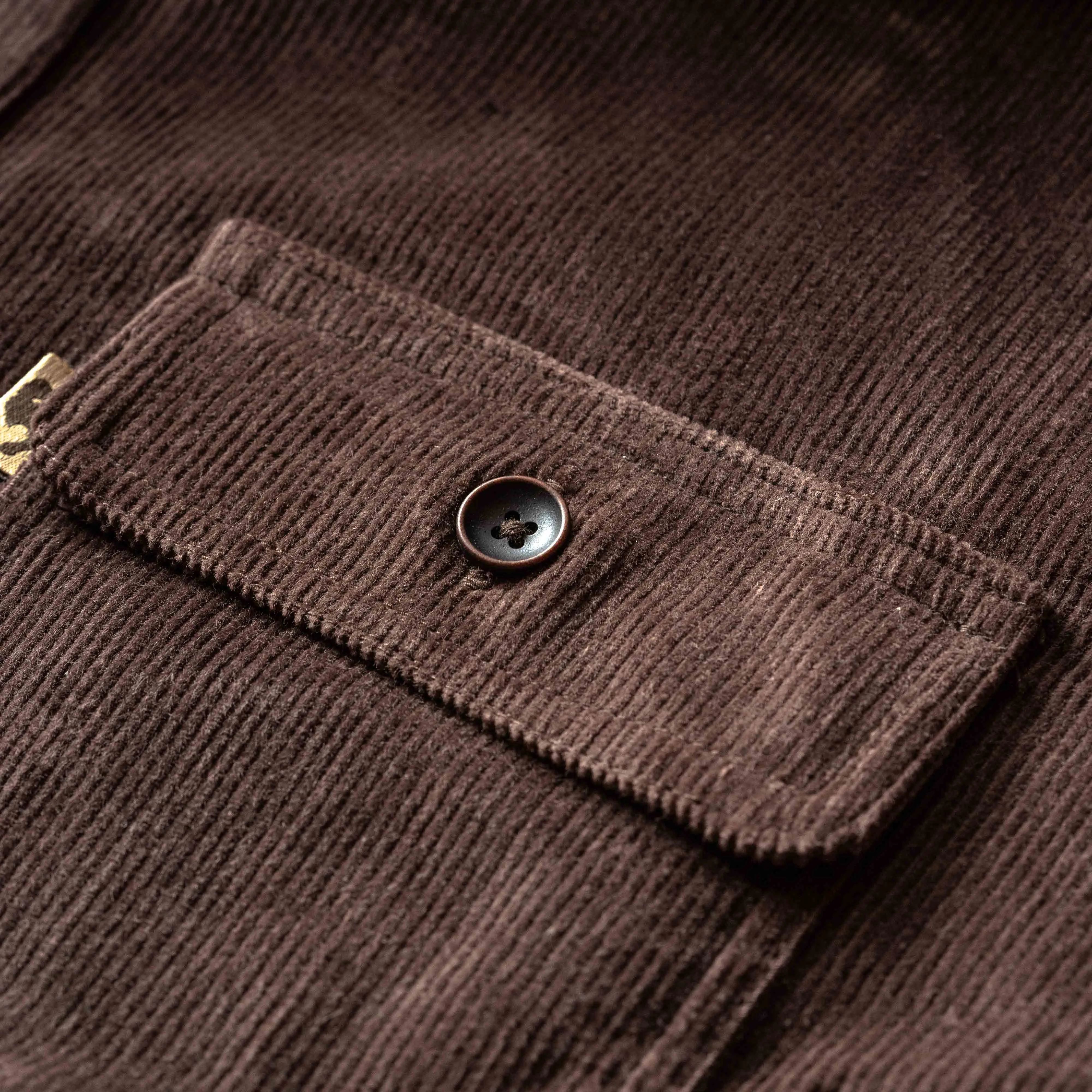 Bradford Corduroy Shirt Jac | Brown sold by Buffalo Jackson product image thumbnail 5