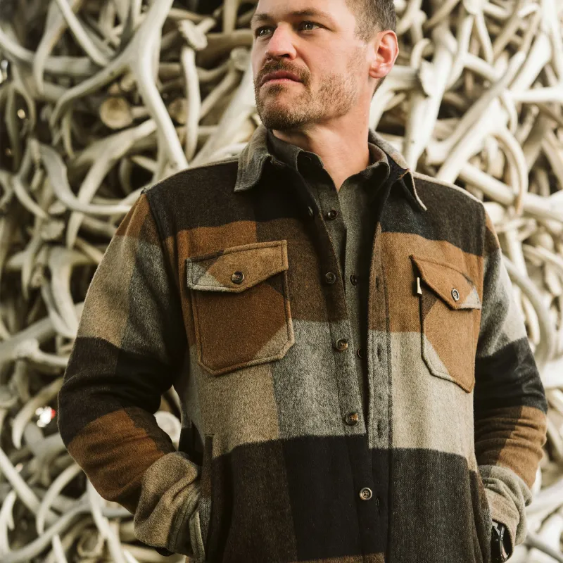 Yukon Wool Shirt Jac | Desert Valley Plaid sold by Buffalo Jackson