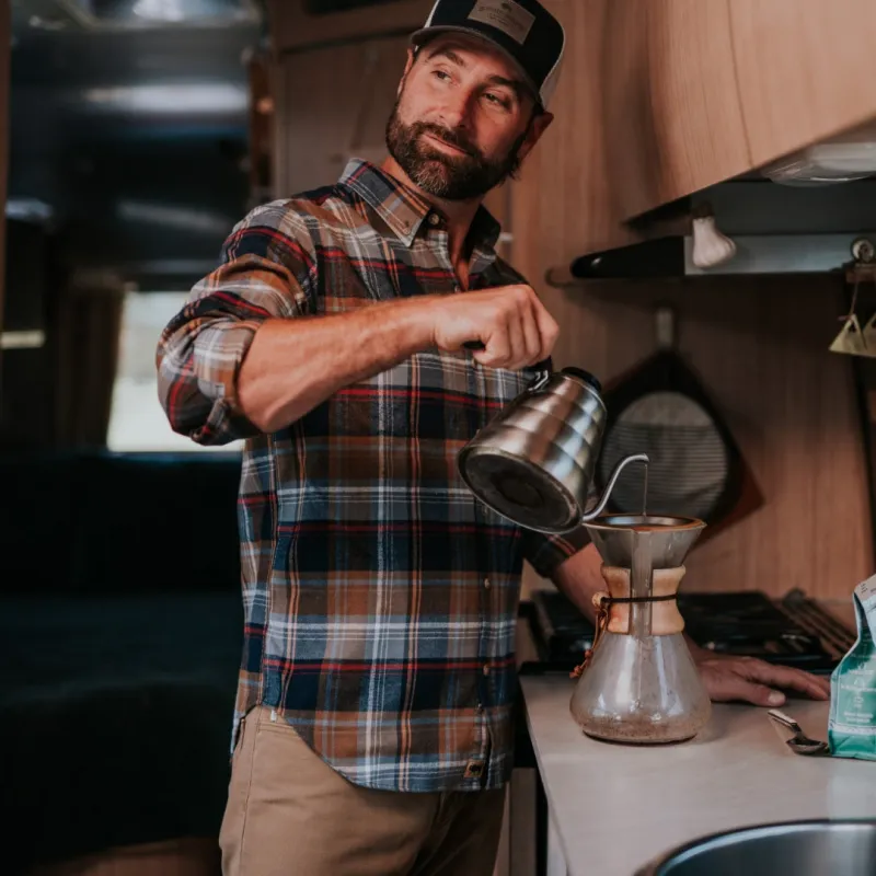 Fairbanks Flannel Shirt | Steel and Timber sold by Buffalo Jackson