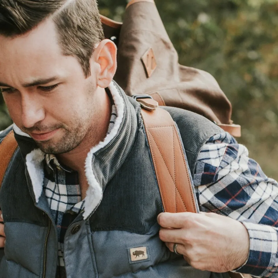 Jackson Vest w/ Sherpa Collar | Stone & Slate sold by Buffalo Jackson product image thumbnail 5