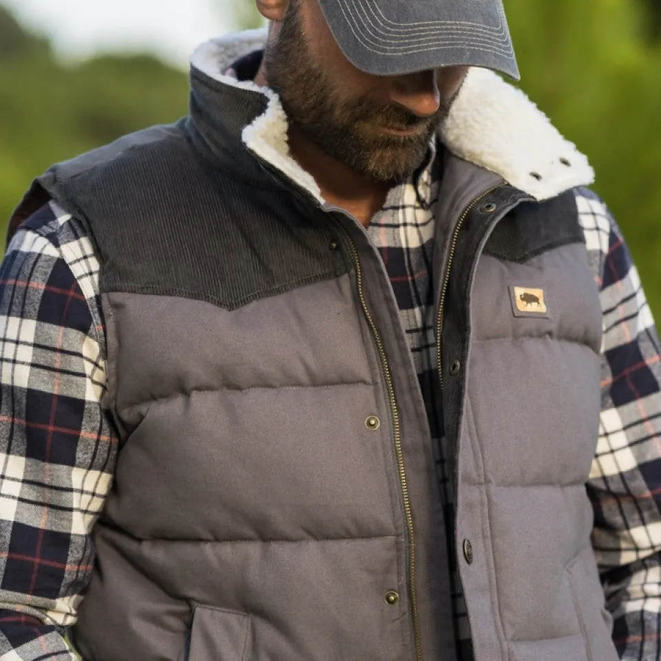 Jackson Vest w/ Sherpa Collar | Stone & Slate sold by Buffalo Jackson product image thumbnail 2