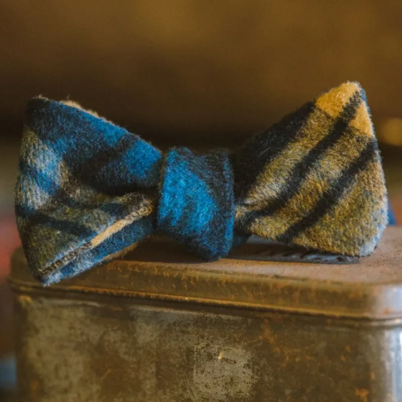 True Plaid Wool Bow Tie | Classic made by Buffalo Jackson