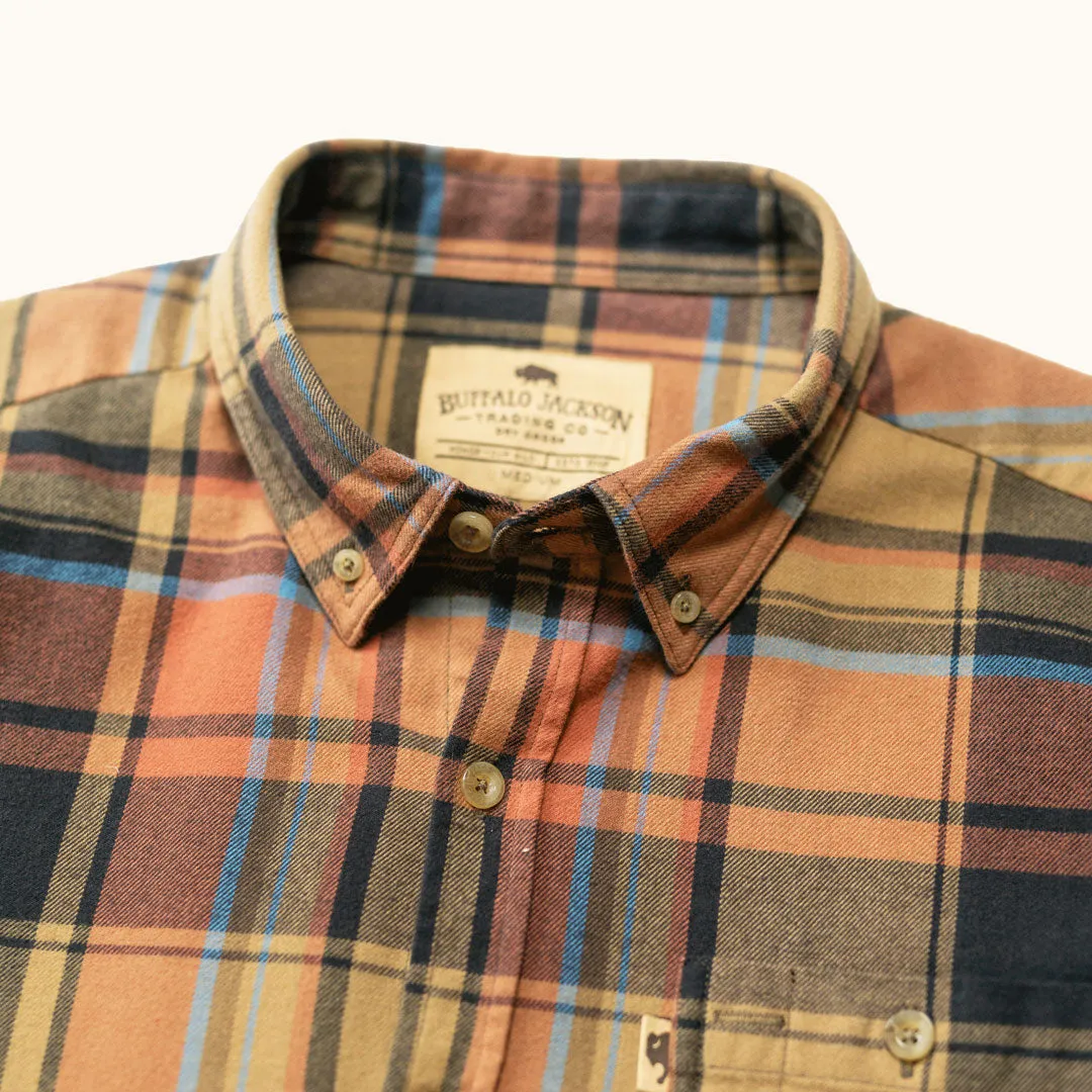 Fairbanks Flannel Shirt | Canyon Timber sold by Buffalo Jackson product image thumbnail 5