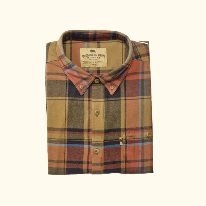 Fairbanks Flannel Shirt | Canyon Timber sold by Buffalo Jackson product image thumbnail 4