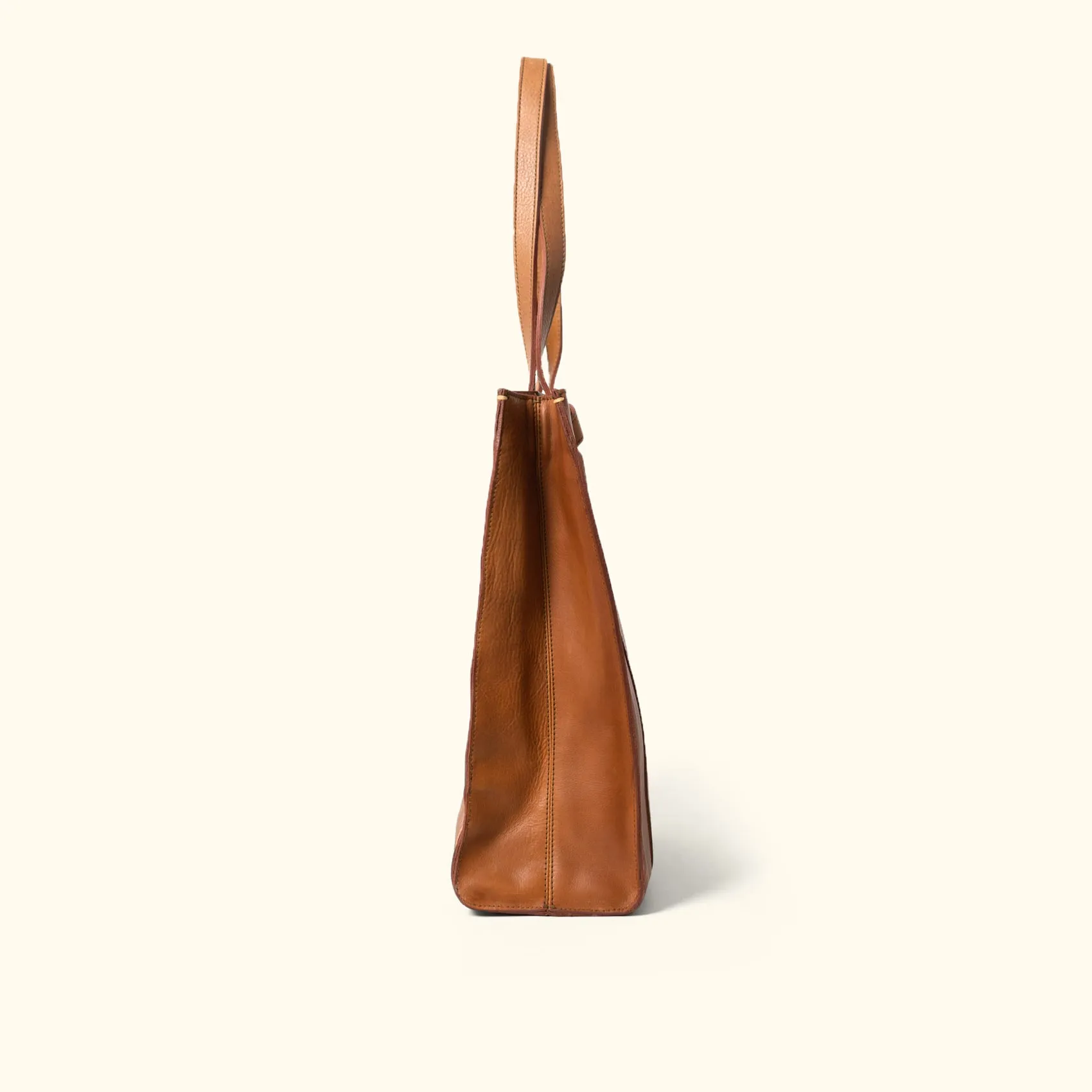 Chelsea Leather Tote Bag | Honey Brown sold by Buffalo Jackson product image thumbnail 3