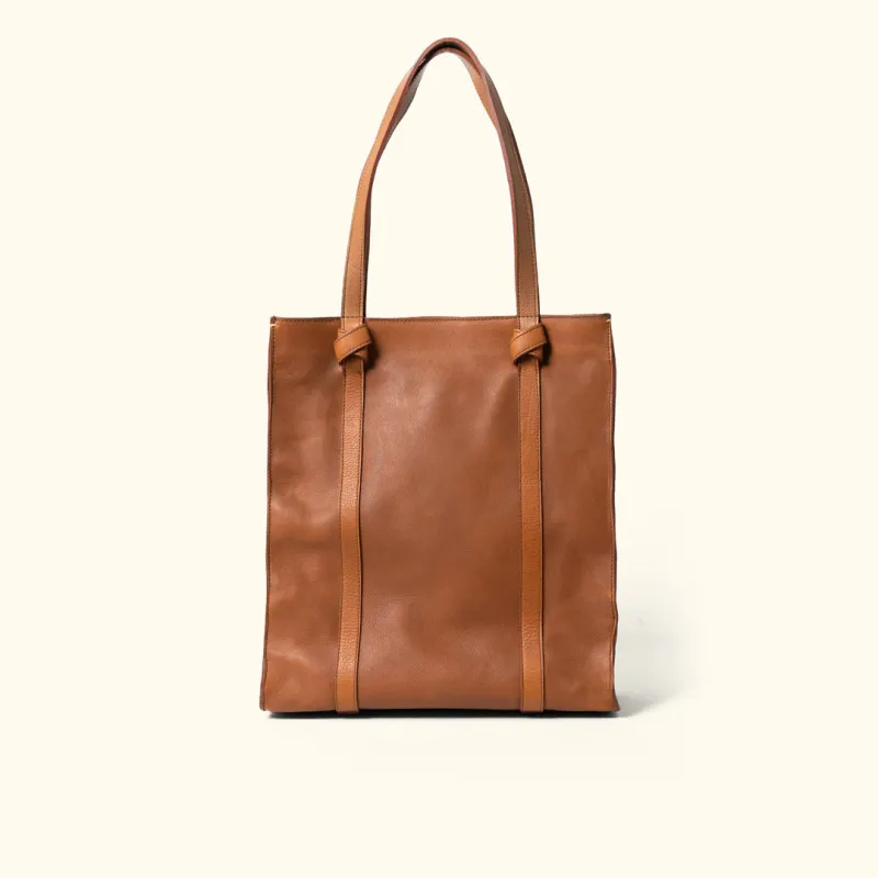Chelsea Leather Tote Bag | Honey Brown sold by Buffalo Jackson