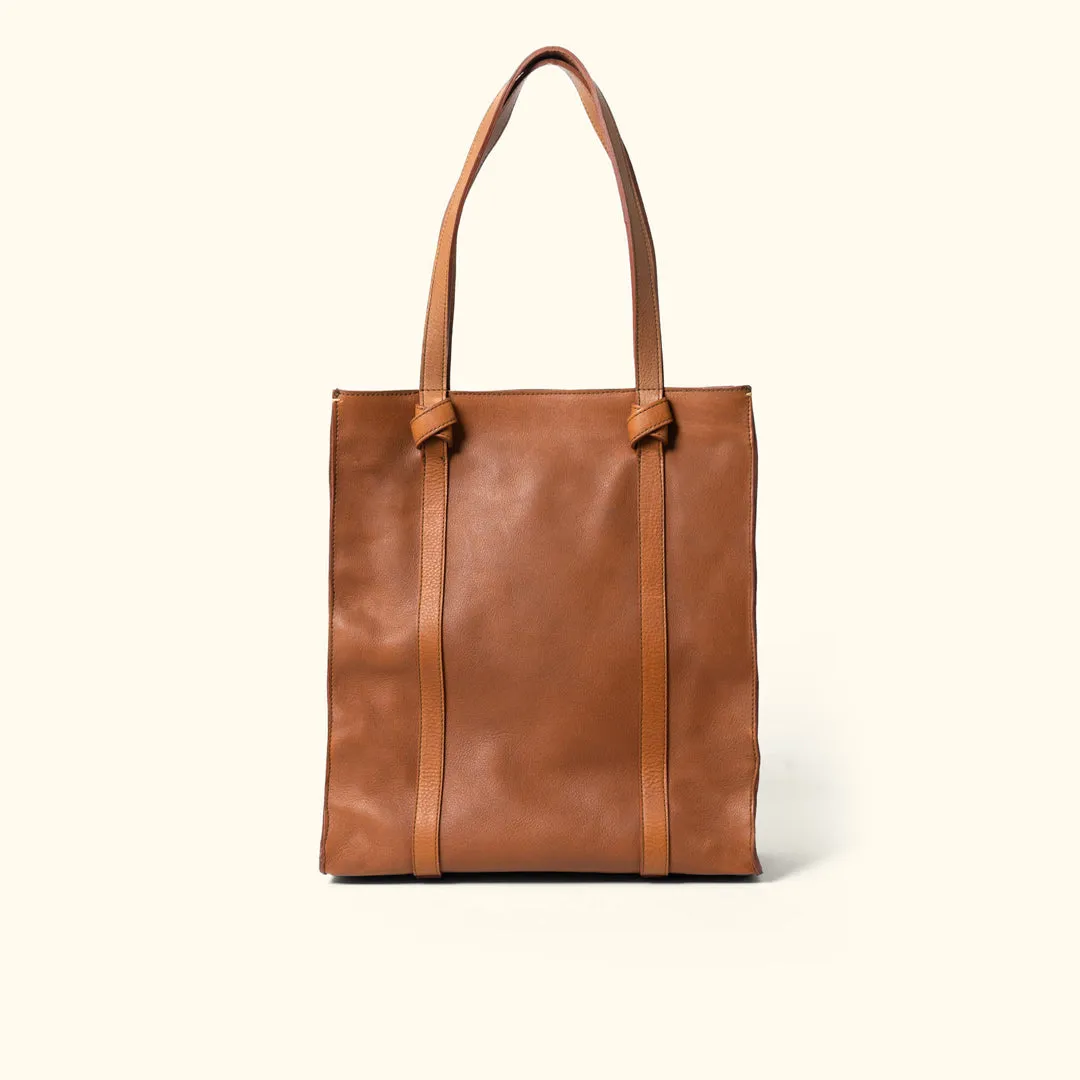 Chelsea Leather Tote Bag | Honey Brown sold by Buffalo Jackson