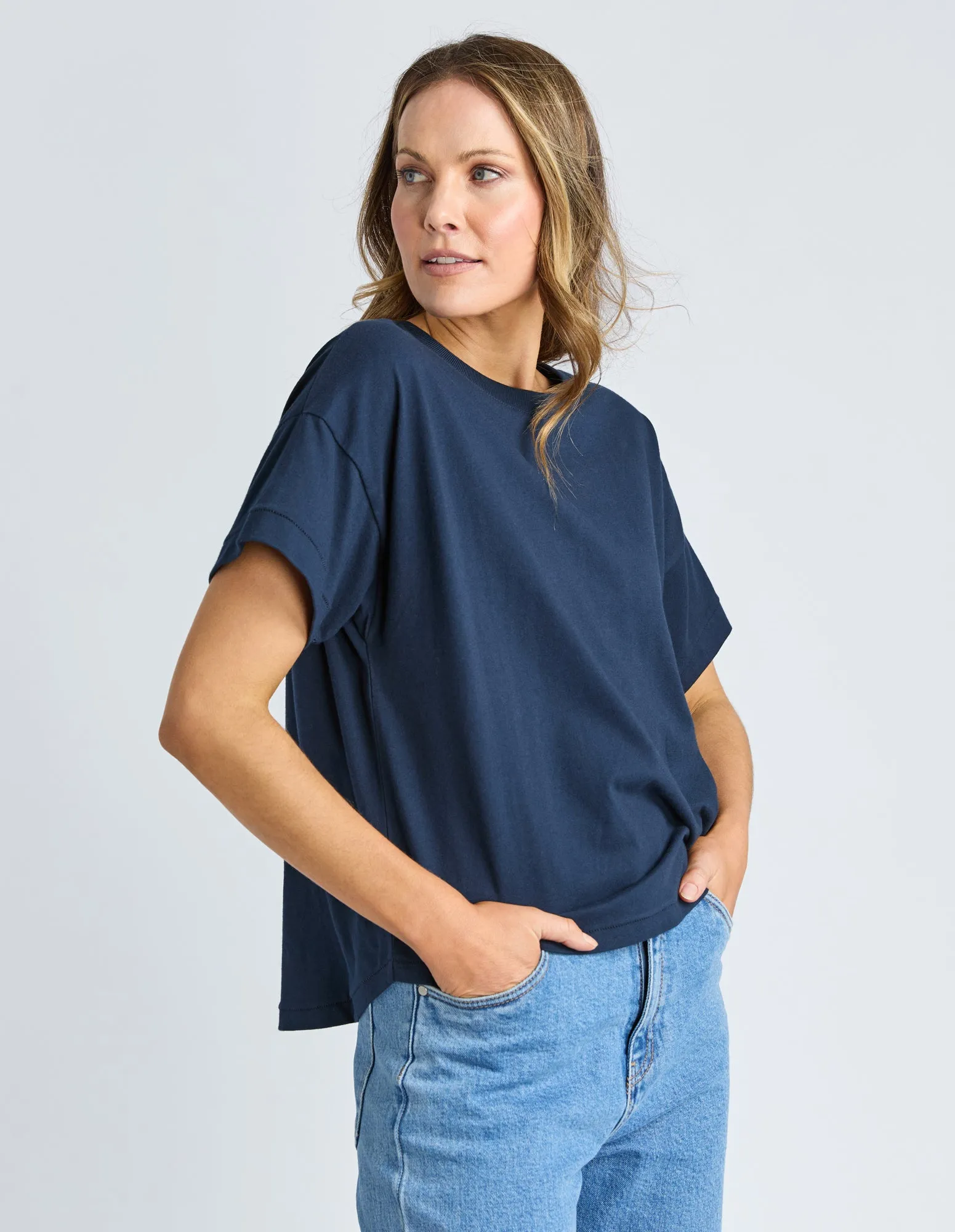 Habitat Tee Dark Sapphire sold by Foxwood Clothing product image thumbnail 4