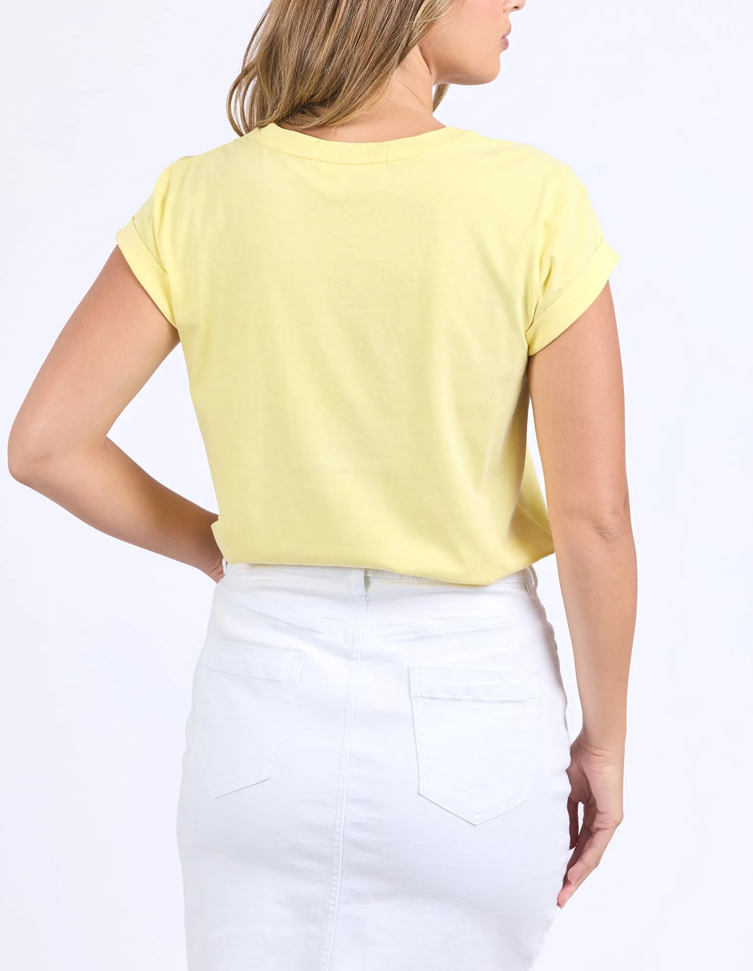Signature Tee Lemon sold by Foxwood Clothing product image thumbnail 3