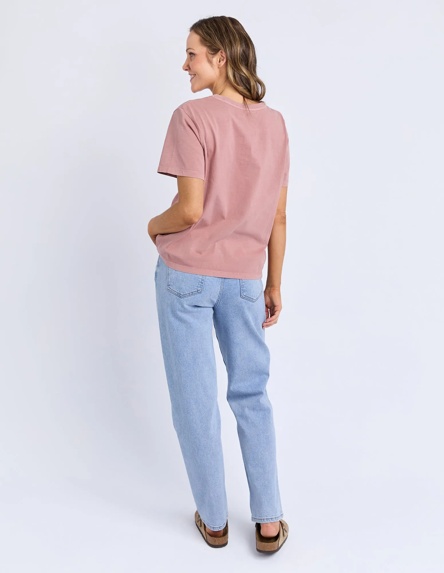 Pomegranate Tee Ash Rose sold by Foxwood Clothing product image thumbnail 3