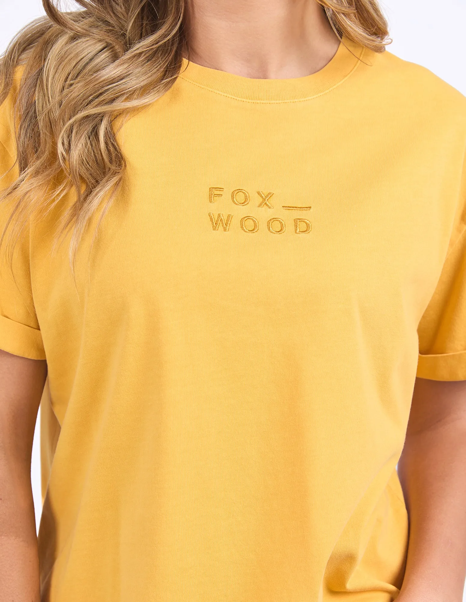 Huntleigh Oversized Tee Mineral Yellow sold by Foxwood Clothing product image thumbnail 5