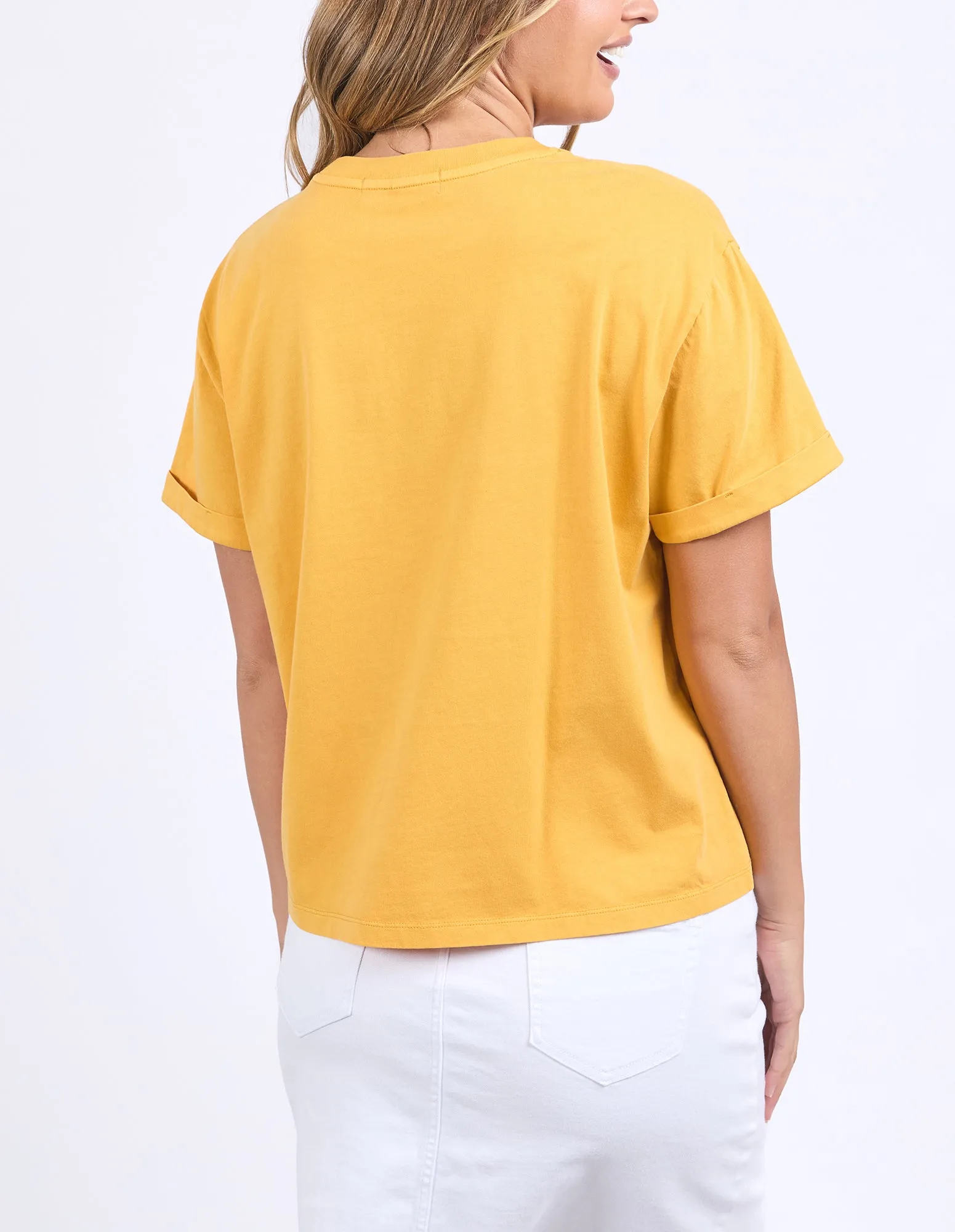 Huntleigh Oversized Tee Mineral Yellow sold by Foxwood Clothing product image thumbnail 3