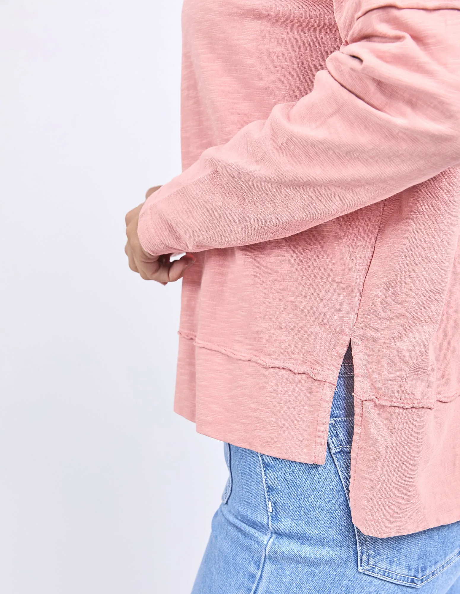 Jayne Throw On Top Ash Rose sold by Foxwood Clothing product image thumbnail 5