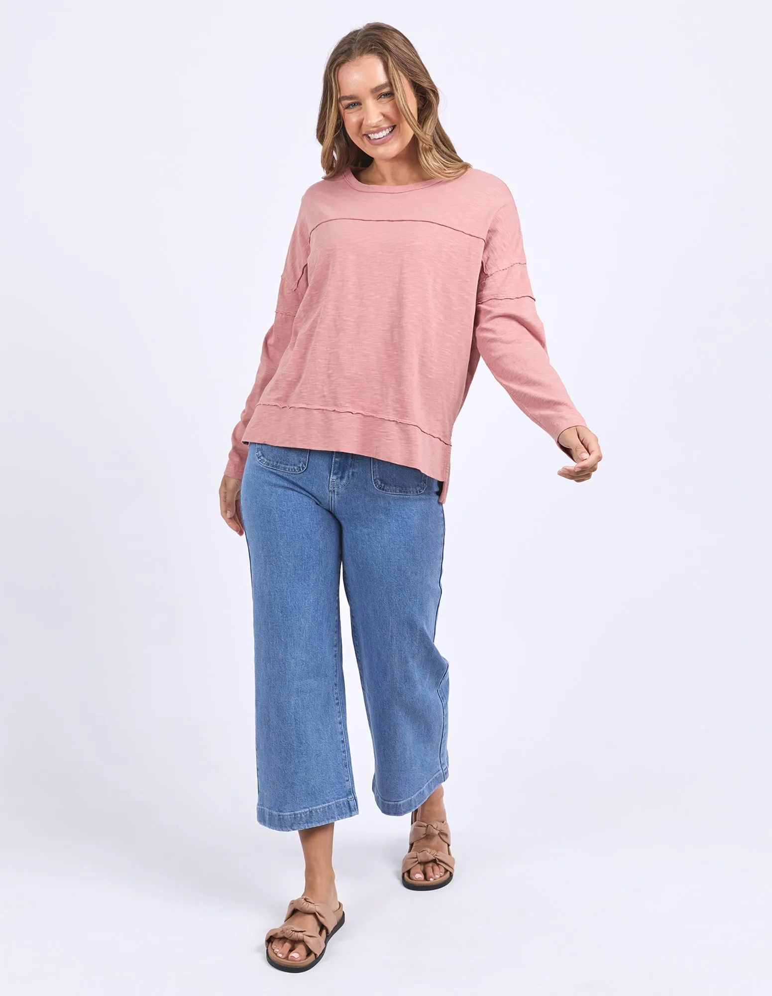 Jayne Throw On Top Ash Rose sold by Foxwood Clothing product image thumbnail 2