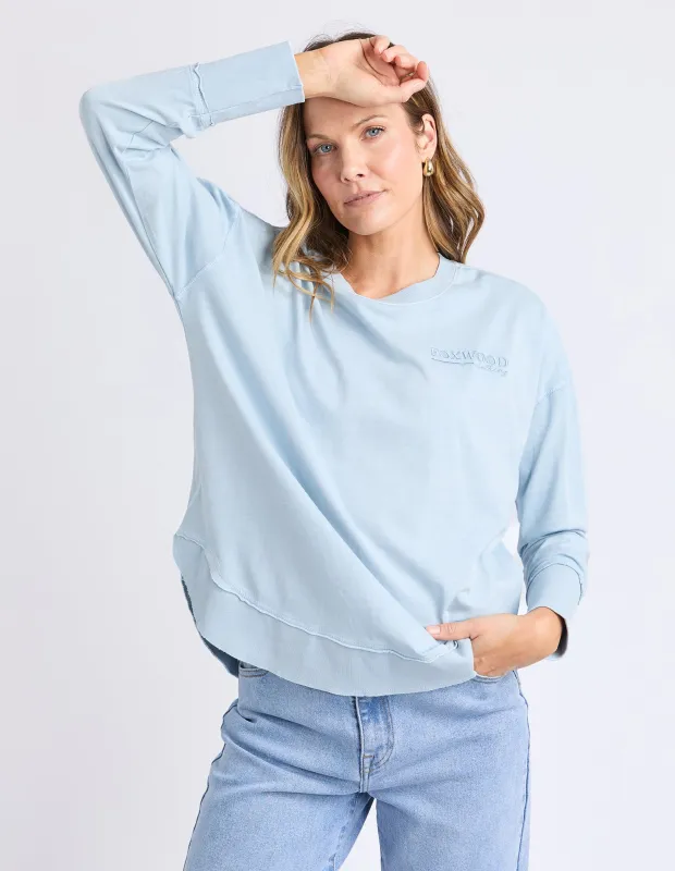 Prime Long Sleeve Celestial Blue made by Foxwood Clothing