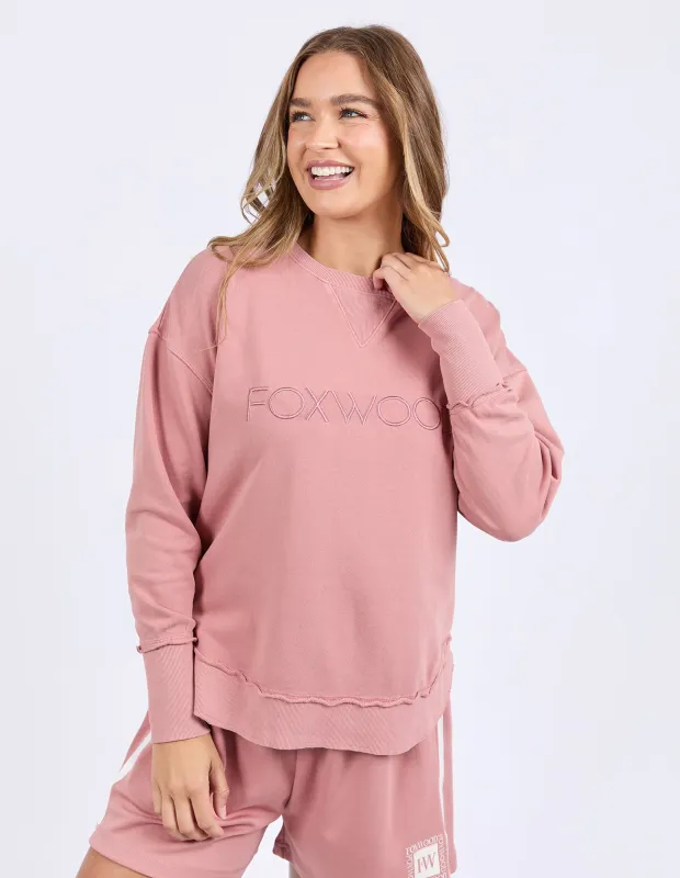 Simplified Crew Dusty Rose made by Foxwood Clothing