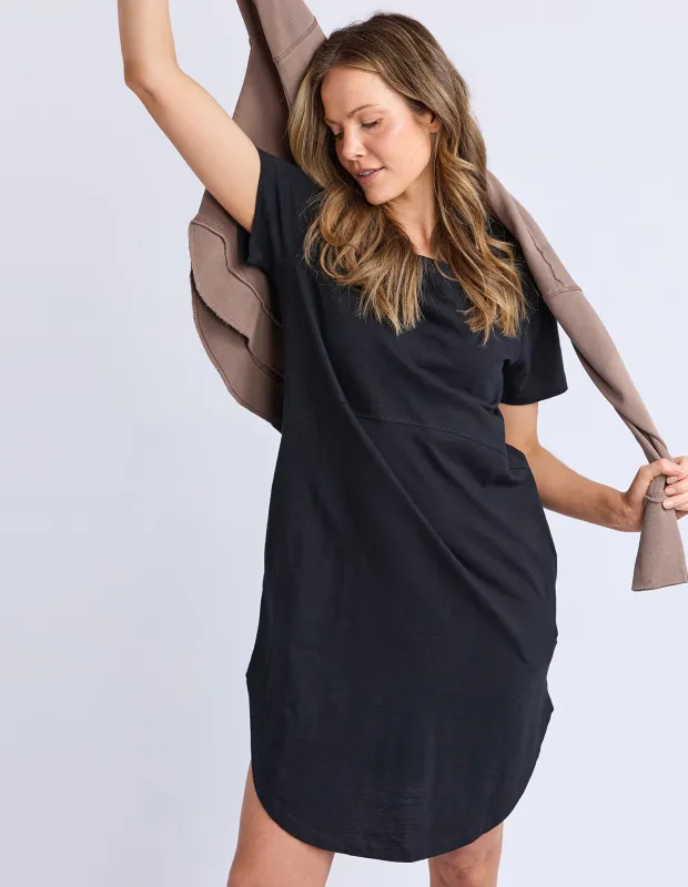 Bay Dress Black sold by Foxwood Clothing