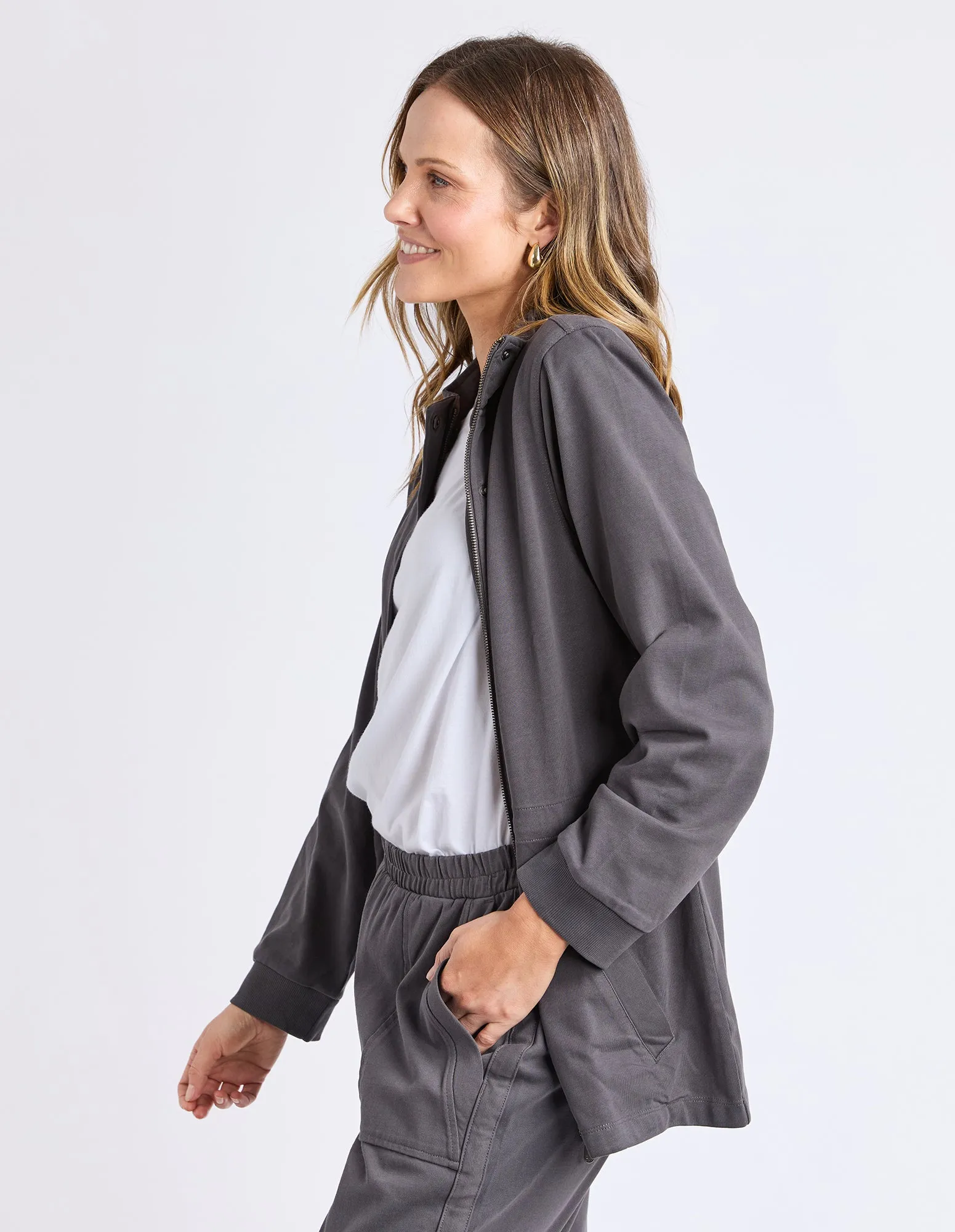 Windsor Anorak Charcoal sold by Foxwood Clothing product image thumbnail 4