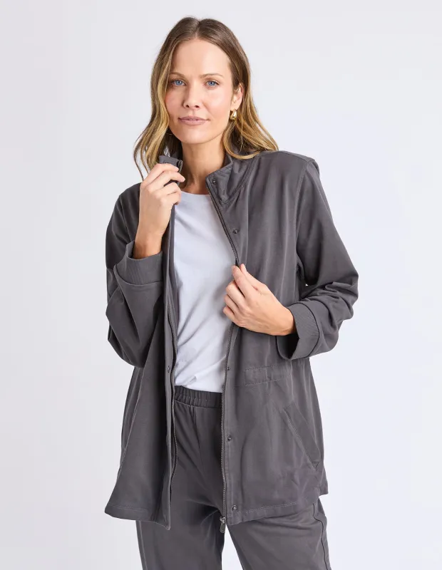 Windsor Anorak Charcoal sold by Foxwood Clothing