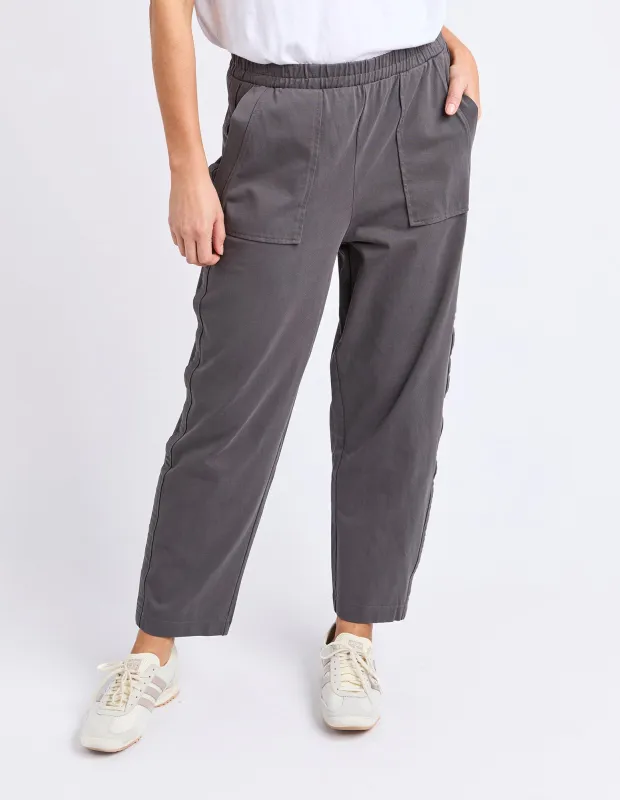 Windsor Pant Charcoal sold by Foxwood Clothing