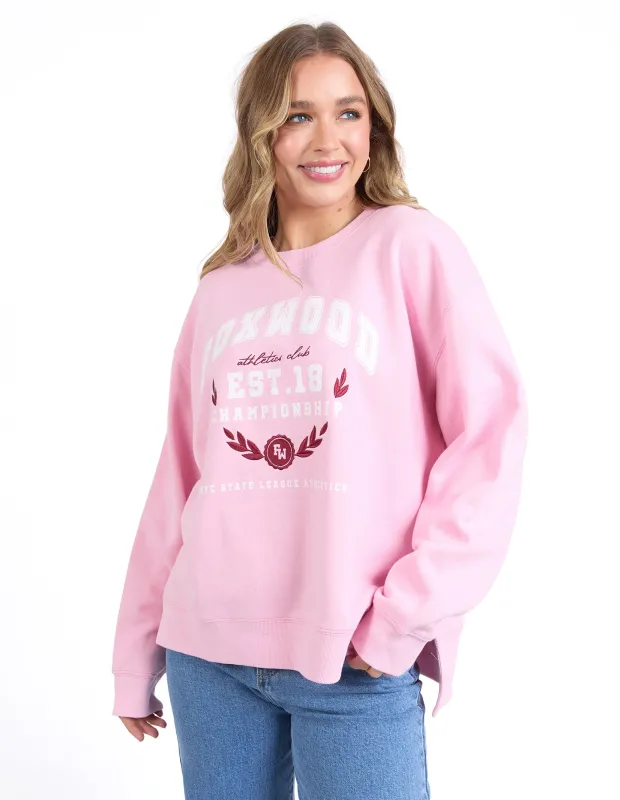 Championship Crew Rose Pink sold by Foxwood Clothing