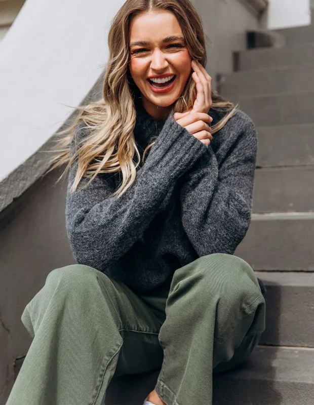 Pepper Knit Iron Grey sold by Foxwood Clothing