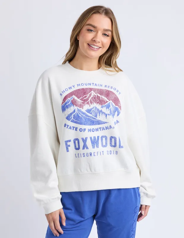 Montana Crew Vintage White sold by Foxwood Clothing